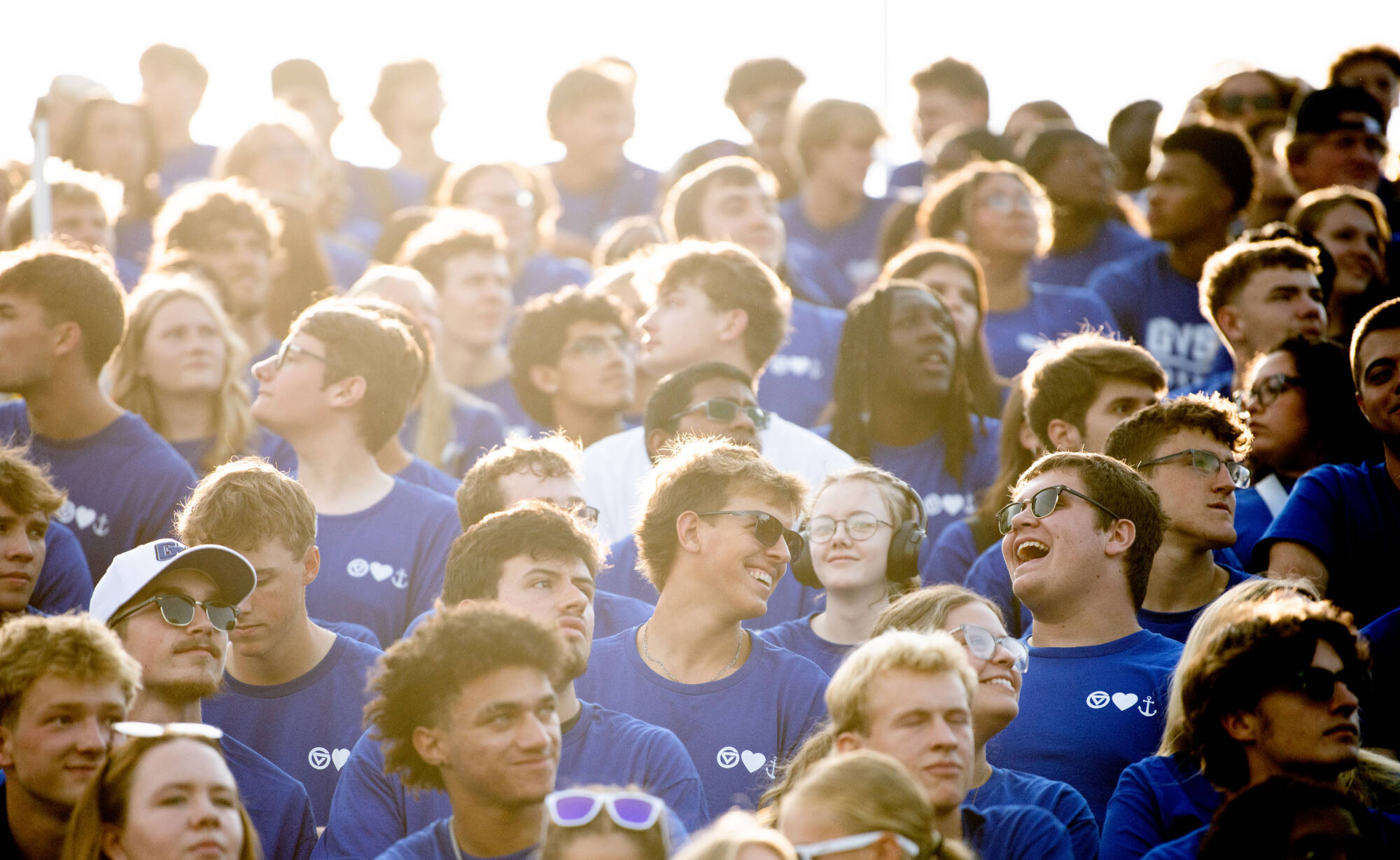 Laker students celebrating laker kickoff